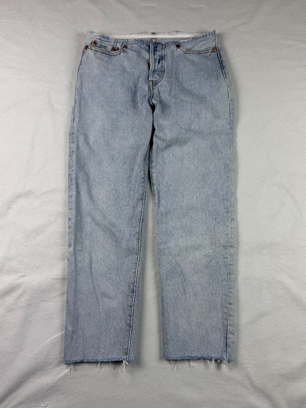 Levi 501 Original Low Rider Button Front Jean Size 25